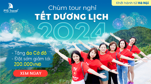 Chùm Tour Tết Dương lịch từ Hà Nội